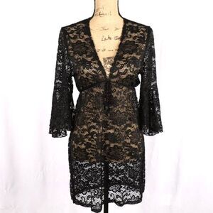 Elan Beach Lace Cover Up swim wear size S